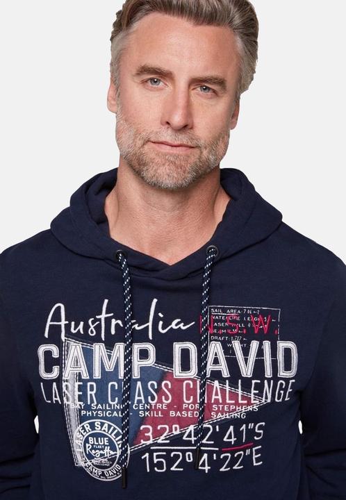 Image du produit Camp David Sweatshirt à capuche Laser Sailing (S)