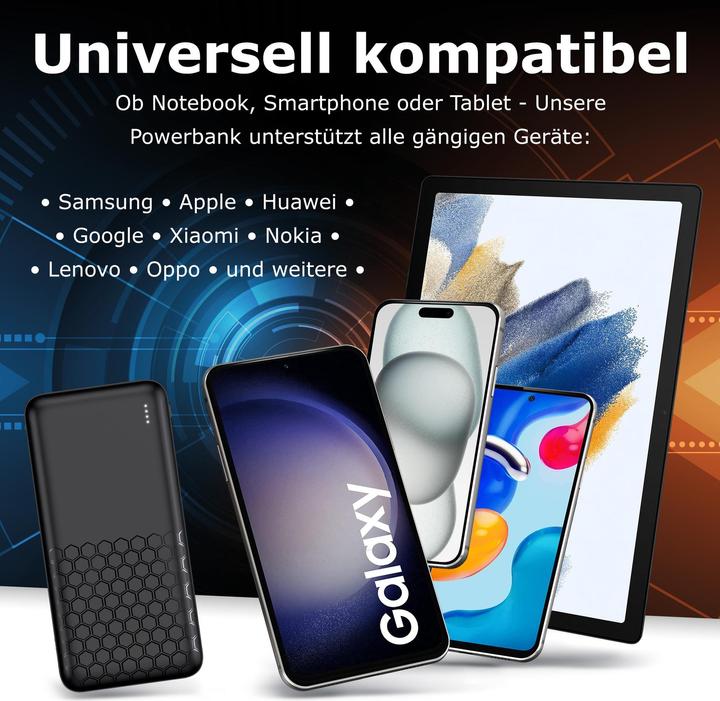 Produktbild Pedea Powerbank Trend Serie (20000 mAh, 20 W, 74000 Wh)