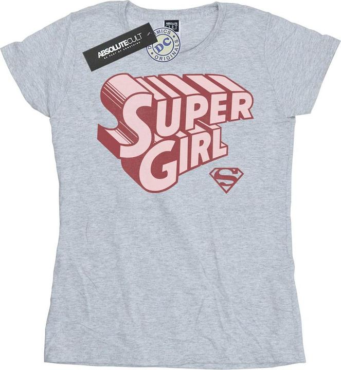 Immagine prodotto Supergirl Retro Logo Maglietta Donna (S)