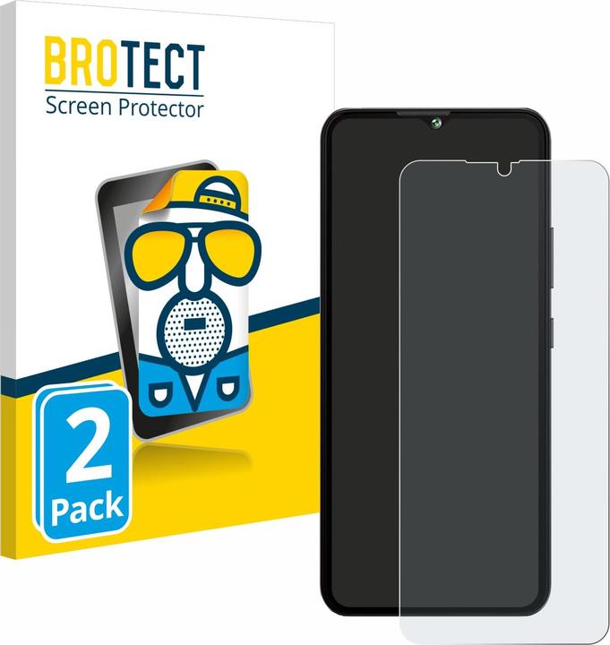 Actual product image BROTECT Anti-glare film Screen protector Matt screen protector film (2 Piece, Cubot A10)