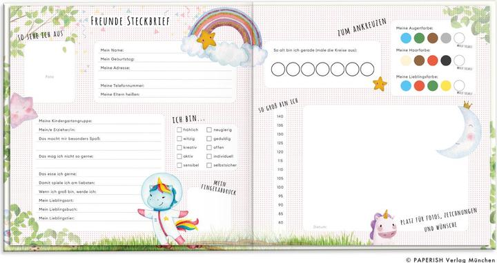 Immagine prodotto Kindergartenfreunde - EINHORN (Tedesco, Pia Loewe, 2021)