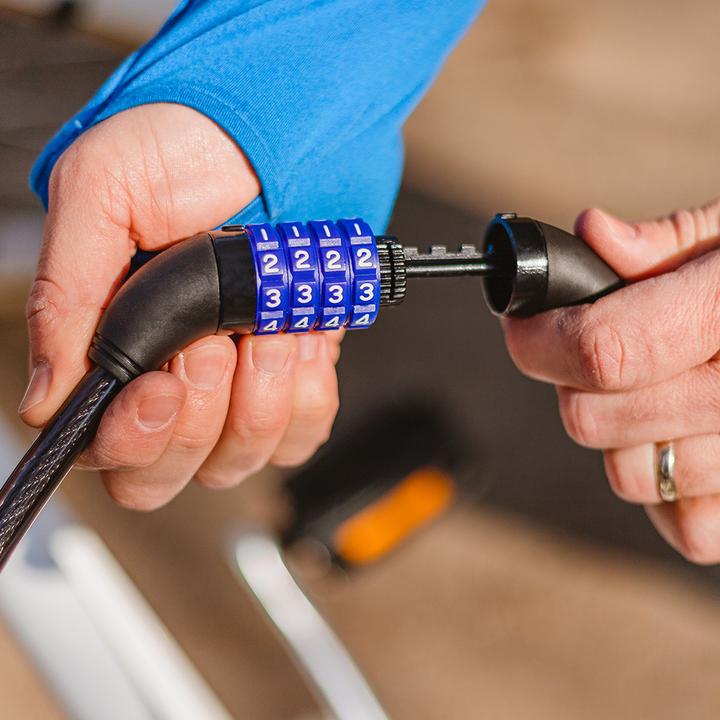 Actual product image iLike Bike digits cable lock KYL-110 Forever Outdoor