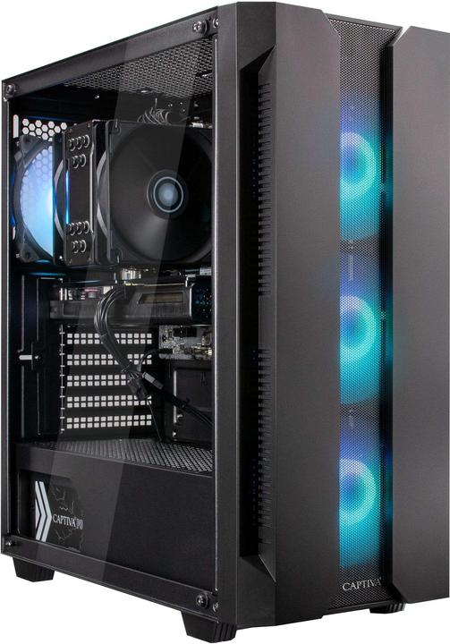 Actual product image Captiva Advanced Gaming R80-090 Ryzen 7 RTX 4060 Ti (AMD Ryzen 7 7700X, 32 GB, 1000 GB, GeForce RTX 4060 Ti)