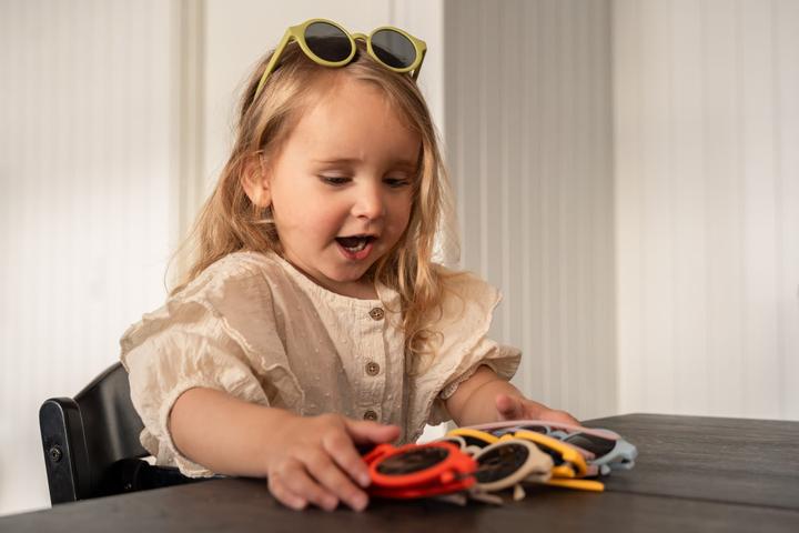 Immagine prodotto Filibabba Occhiali da sole per bambini in plastica riciclata 4-7 anni - Oasis