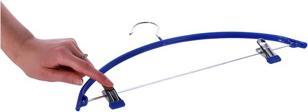 Actual product image Metaltex Coat Hanger Anti-Slip with Clip