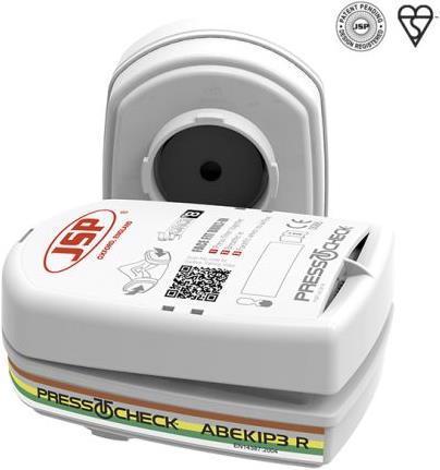 Actual product image Jsp PressToCheck ABEK1 P3 Filters x2 (ABEK1P3, 10 x)