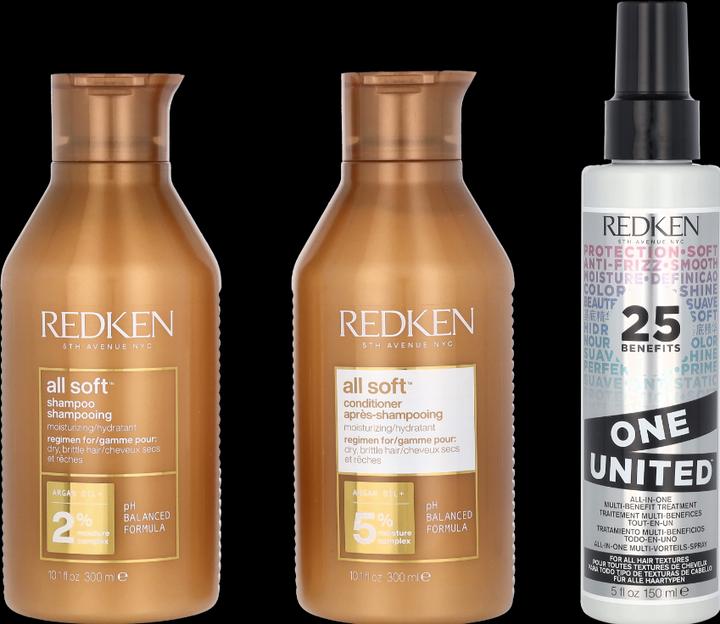 Actual product image Redken All Soft Trio Set (Hair care set)