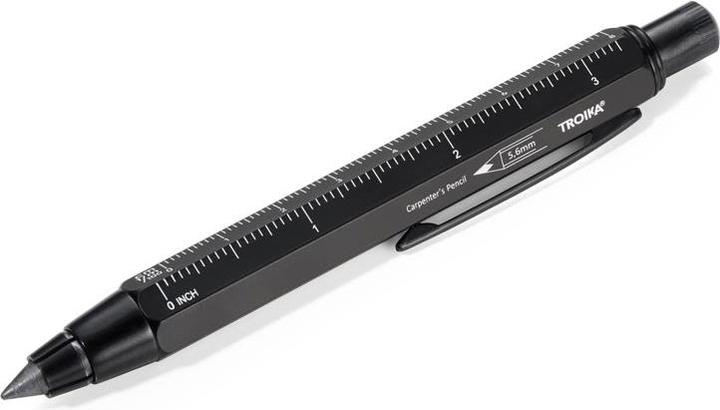 Actual product image Troika ZIMMERMANN 5.6 carpenter's pencil, black (5.60 mm, HB, 1 x)