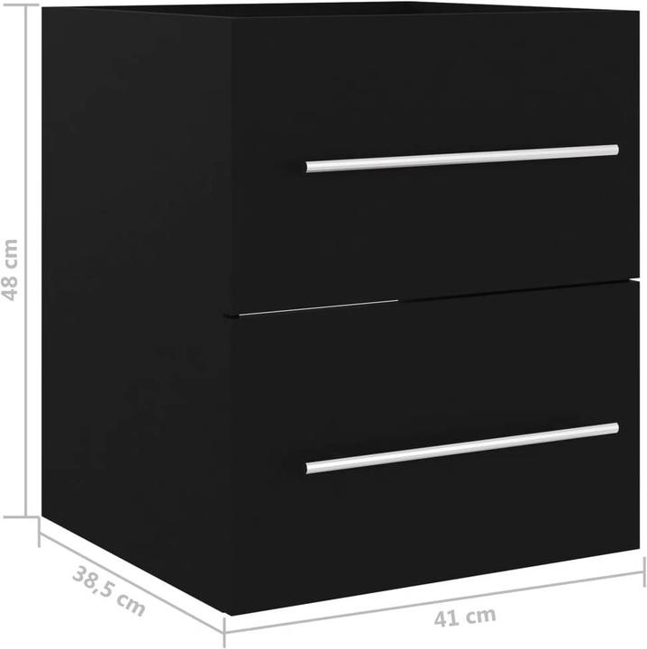 Produktbild VidaXL Waschbeckenunterschrank und Waschbecken