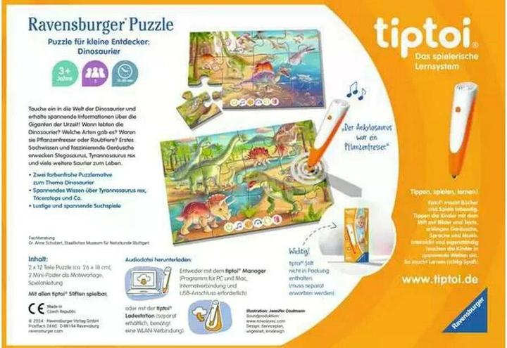 Produktbild tiptoi Dinosaurier (24 Teile)