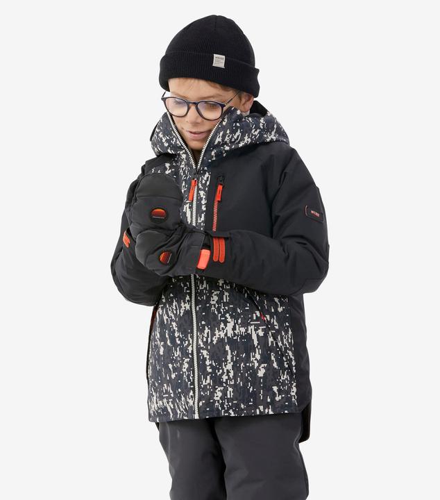 Immagine prodotto Wedze Giacca da snowboard bambino - SNB 500 Camouflage nero (128)