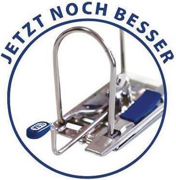 Produktbild Elba Ordner rado plast, Rückenbreite: 50 mm, weiss DIN A4, Einband aussen/innen PVC, mit auswechsrem (A4, 50 mm, 1 Stück)