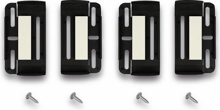 Eufab Kennzeichenhalter (L x B x H) 2 x 16 x 27 cm (Front, Universal)