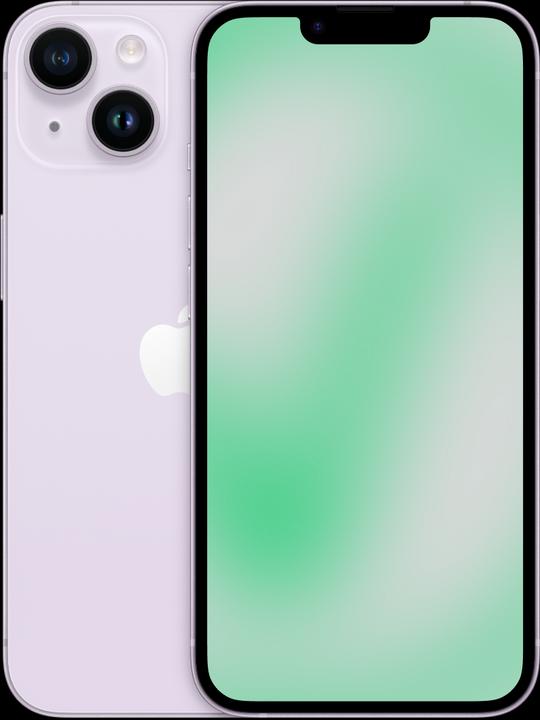 Produktbild Revendo iPhone 14 (128 GB, Purple, 6.10", 12 Mpx, SIM + eSIM, C / Gut)