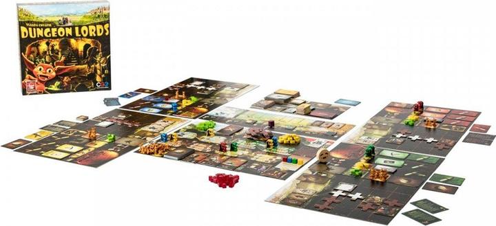 Immagine prodotto CZ012 - Dungeon Lords, gioco da tavolo, per 2-4 giocatori, età 14+. (Tedesco)