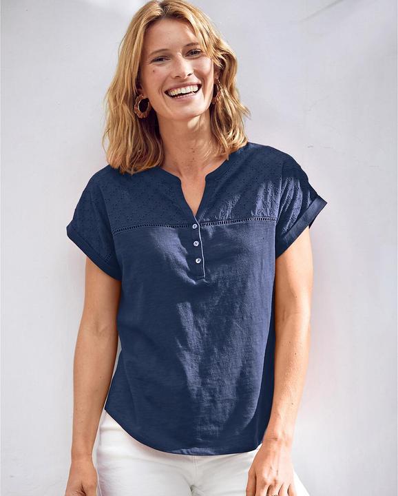 Image du produit Anne Weyburn T-shirt à col Henley (40)