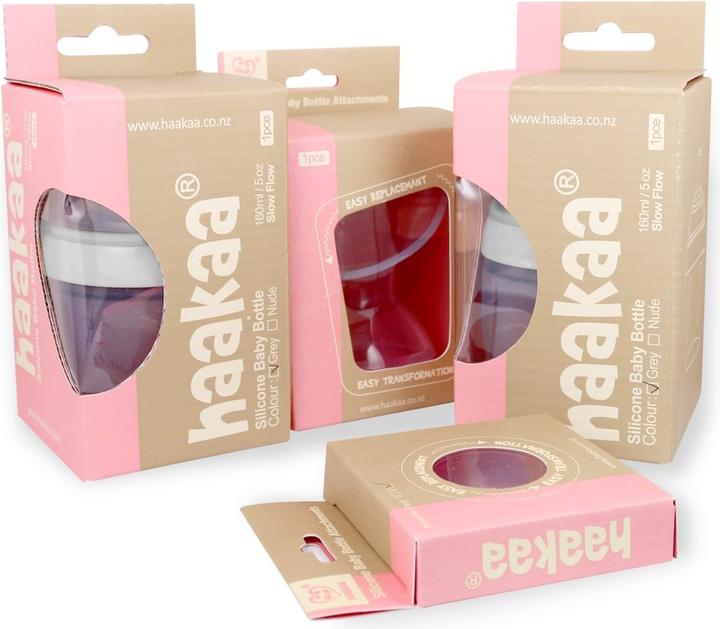 Actual product image Haakaa Generation 3 pump and bottle set