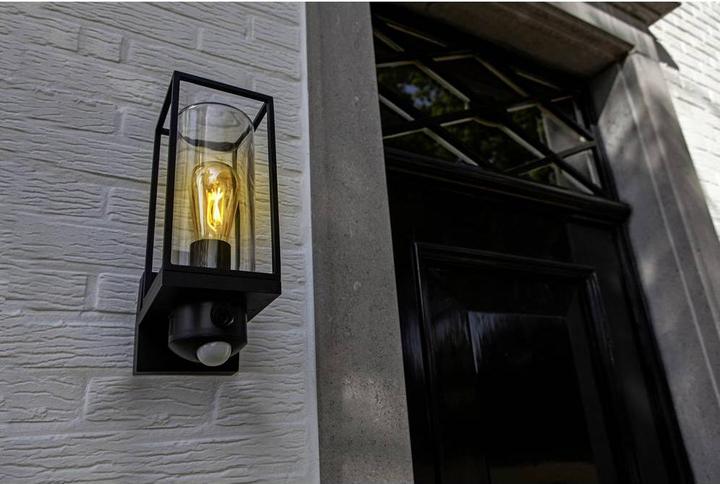 Image du produit Lutec Flair Lampe pour caméra E27 dimmable IP44 noir (E27, IP44)