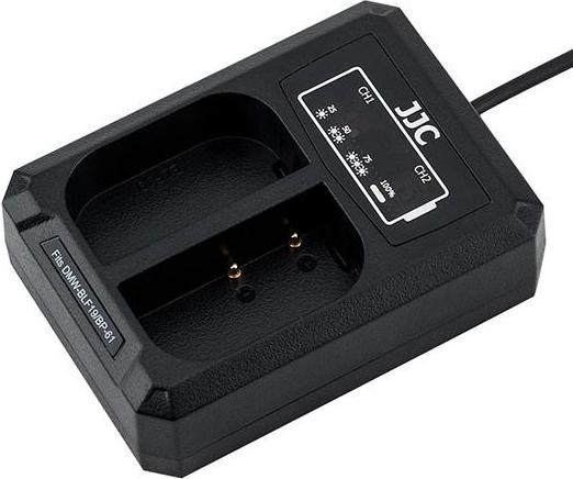 Immagine prodotto JJC Doppio caricatore USB per Panasonic BLF19 / BLK22 (Caricatore)