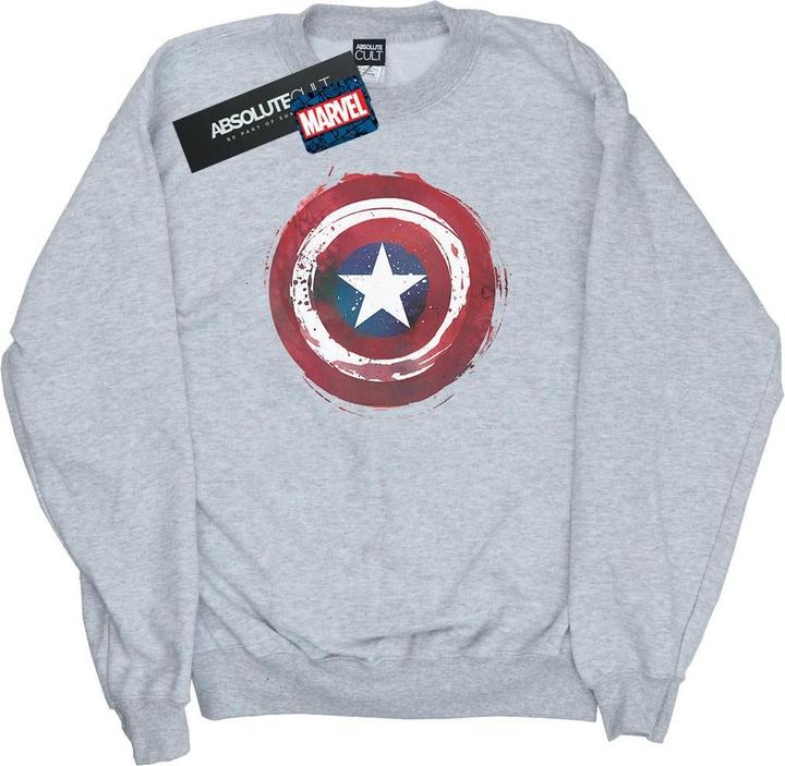 Produktbild Captain America Splatter Shield Sweatshirt (S)
