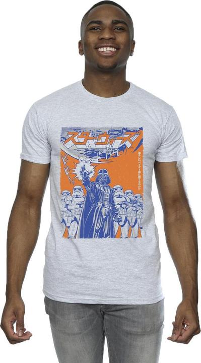 Produktbild Star Wars Vader International Poster TShirt (4XL)