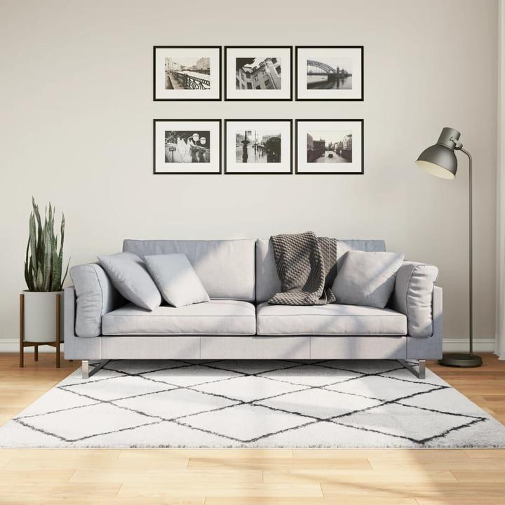 Image du produit VidaXL Tapis Shaggy haut velours Moderne (160 x 160 cm)