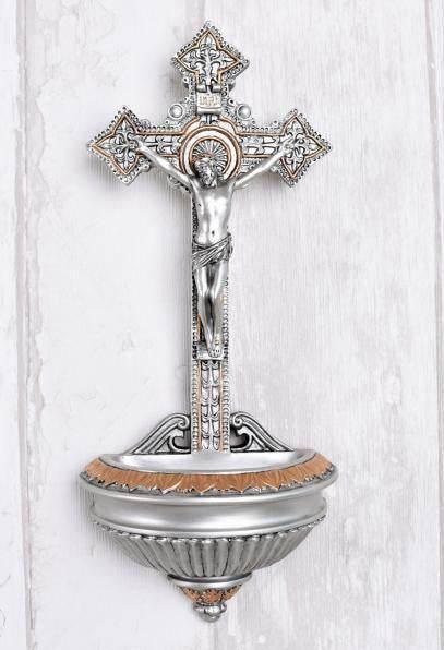 Produktbild Palazzo Weihwasserbecken Kreuz Christus sakral