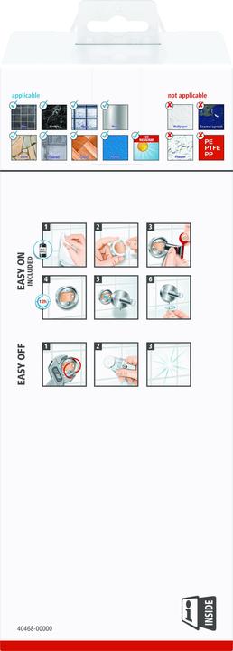 Actual product image tesa EXXCELLENT toilet brush set incl. adhesive solution without drilling