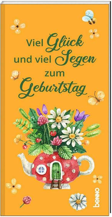 Actual product image Viel Glück und viel Segen zum Geburtstag (German, St. Benno Verlag GmbH, 2023)