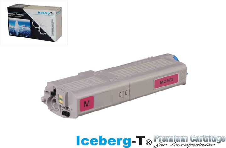 Actual product image Iceberg-T Toner OKI C532 / MC573 6'000 pages, magenta (M)