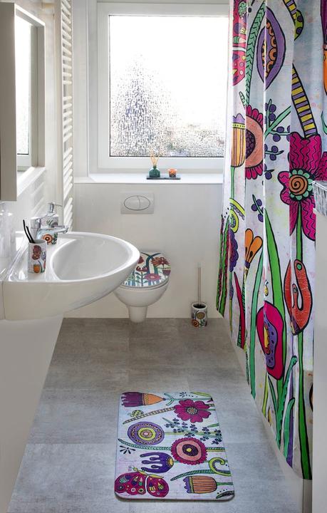 Produktbild Wenko WC-Sitz mit Absenkautomatik Blossom Rollin"Art mehrfarbig