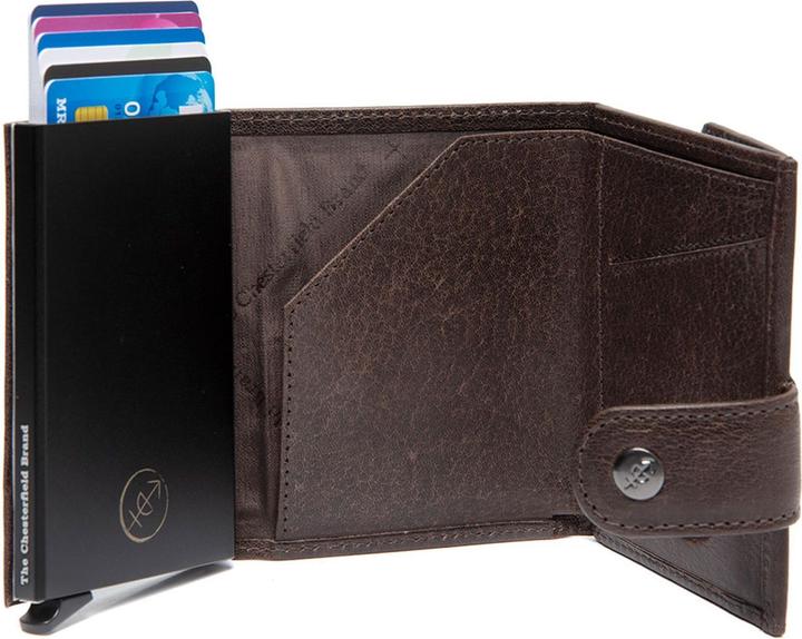 Actual product image The Chesterfield Brand Varrano Geldbörse RFID Schutz Leder 7 cm