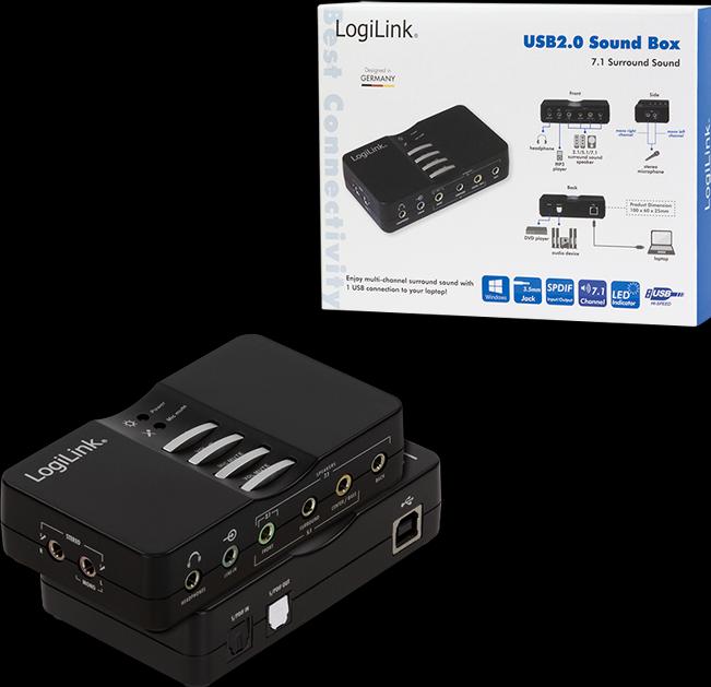 Actual product image LogiLink Sound Box 7.1 (USB 2.0)