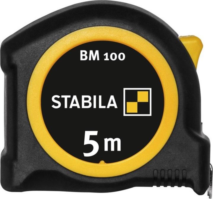 Actual product image Stabila 5m pocket tape measure BM 100 (M)
