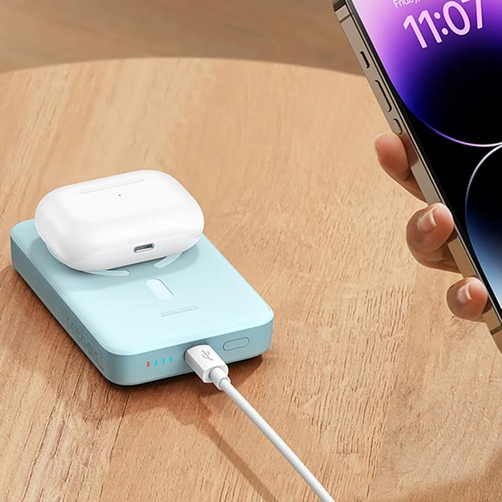 Actual product image Baseus Magnetic Wireless Powerbank (10000 mAh, 30 W, 23.10 Wh)