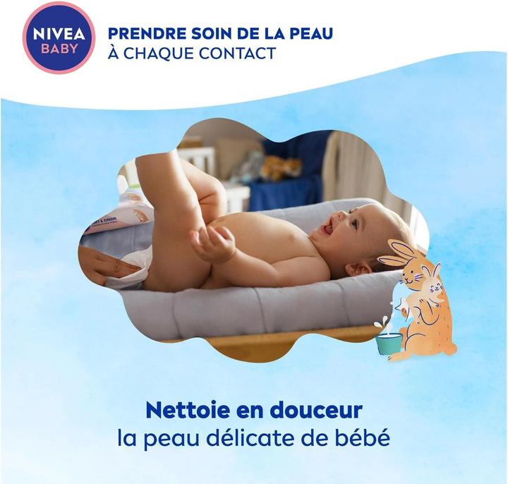 Produktbild NIVEA Aqua Feuchttücher Quattro (228 Stück)