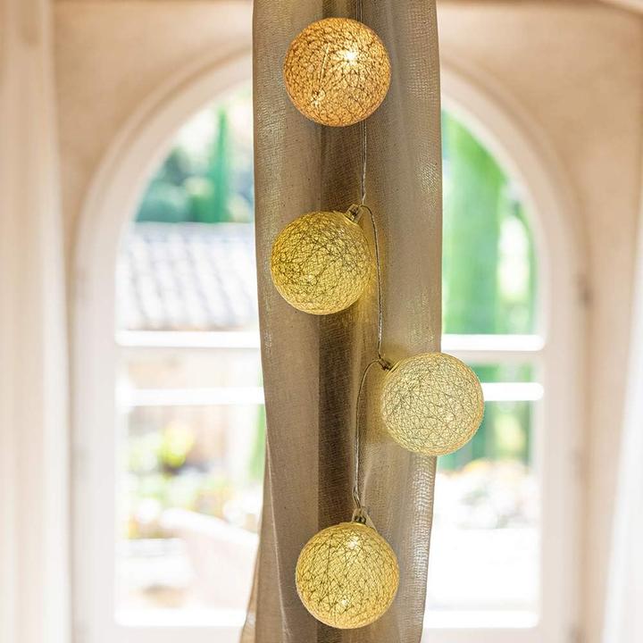 Image du produit GuirLED Boules de coton Guirlande lumineuse (3.20 m)