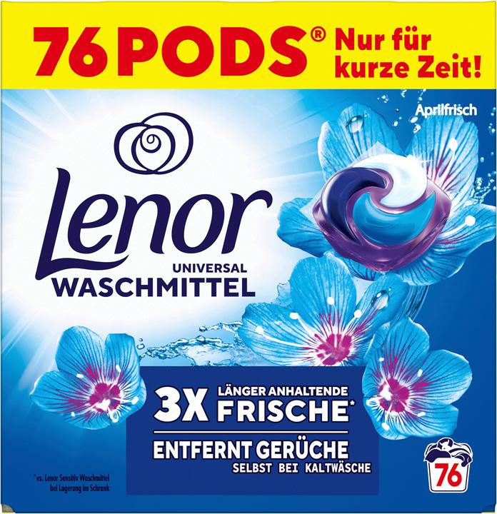 Immagine prodotto Lenor Baccelli (76 Cicli di lavaggio, Lavare i baccelli)