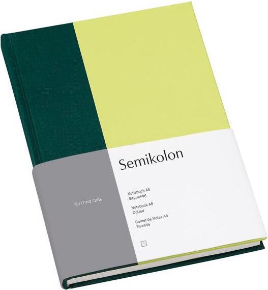 Produktbild Semikolon Notizbuch A5 dotted forest kiwi (A5)