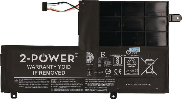 Actual product image 2-Power Main Battery Pack 7.4V 4050mAh (4 Cells, 4050 mAh)