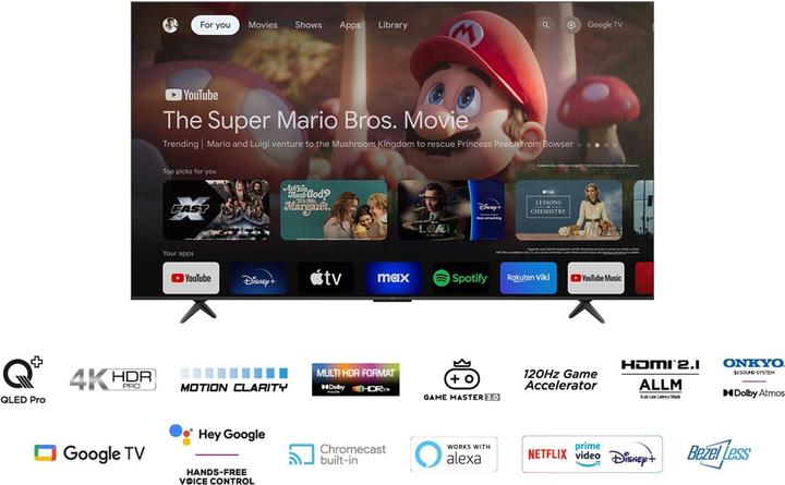 Image du produit TCL 85C655 (85", QLED, 4K, 2024)