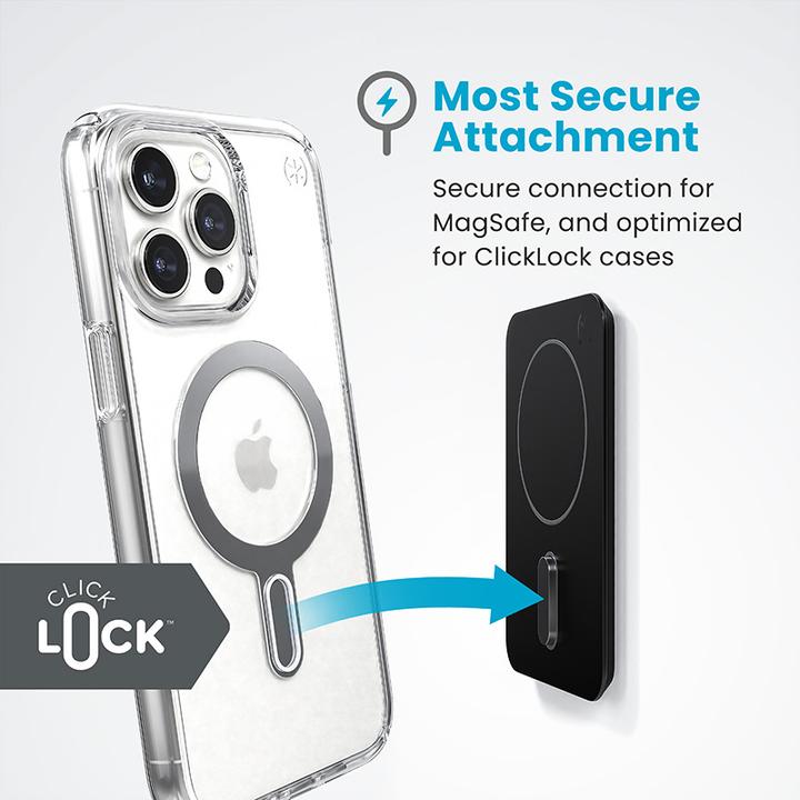Immagine prodotto speck Supporto Everywhere + ClickLock - Supporto magnetico MagSafe (nero)