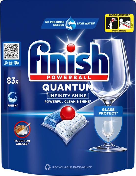 Produktbild Finish Quantum Infinity Shine (Tabs, 83 Waschgänge)