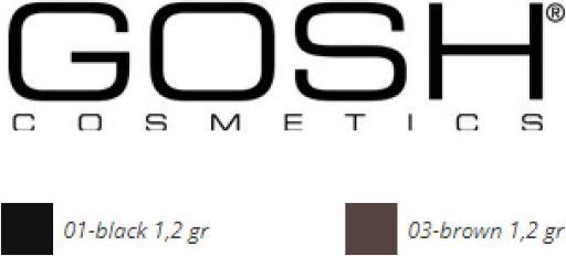 Actual product image Gosh INTENSE eyeliner pen #03-brown 1,2 gr (03 Brown)