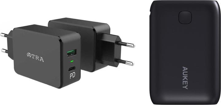 Aukey PB-N52 + Universal Charger