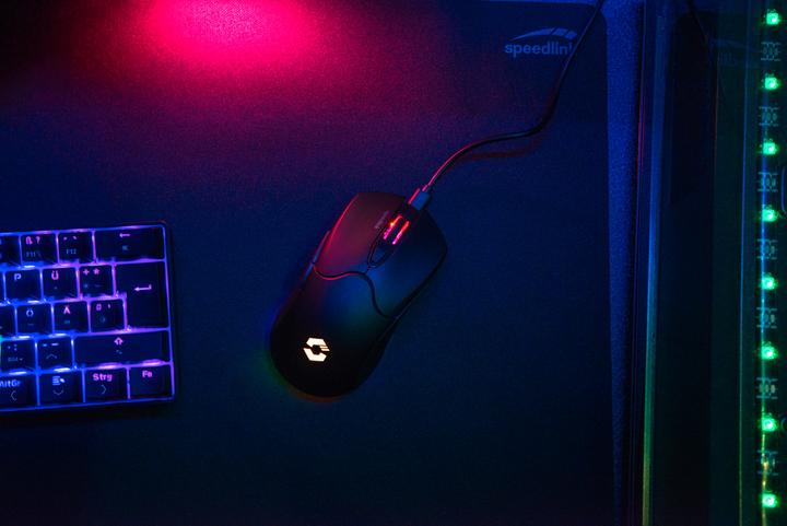 Actual product image Speedlink VELOX Rechargeable RGB Gaming Mouse - Wireless, black (Wireless)