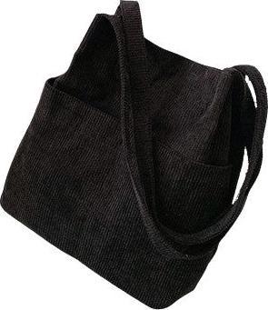Only-Bags.Store Cord Tote Umhängetasche, Tragetasche, IPad Buch Tasche, Geschenk Tasche, Tote Taschen Ästhetik