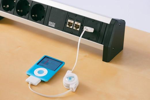 Immagine prodotto Bachmann Scrivania 1 (2 x, Tipo 13, USB-A, 0.20 m)