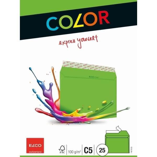 Actual product image Elco Couvert Color, without window (C5, 25 x)