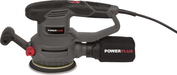 Actual product image Powerplus Random Orbit Sander 450W Ø 125mm - 5 Acc. (Sander, 450 W)